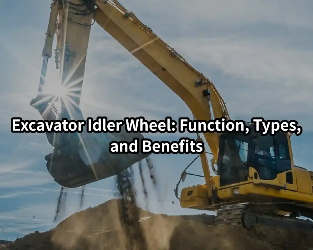 Excavator idler wheel: function, types, and benefits