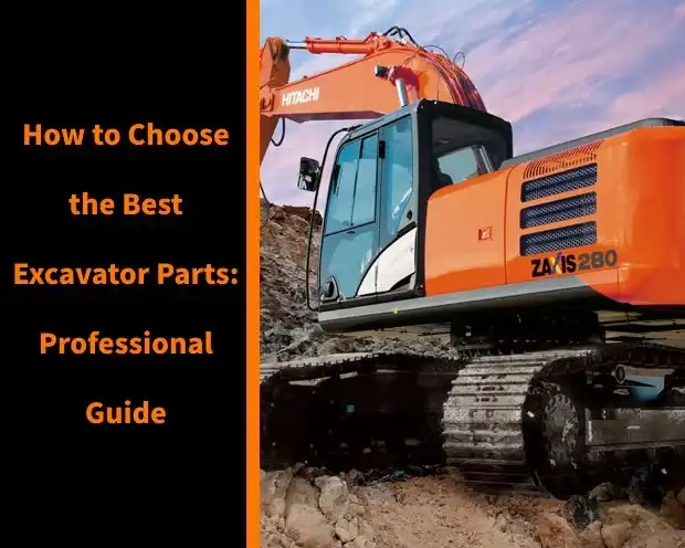 How to choose the best excavator parts: professional guide